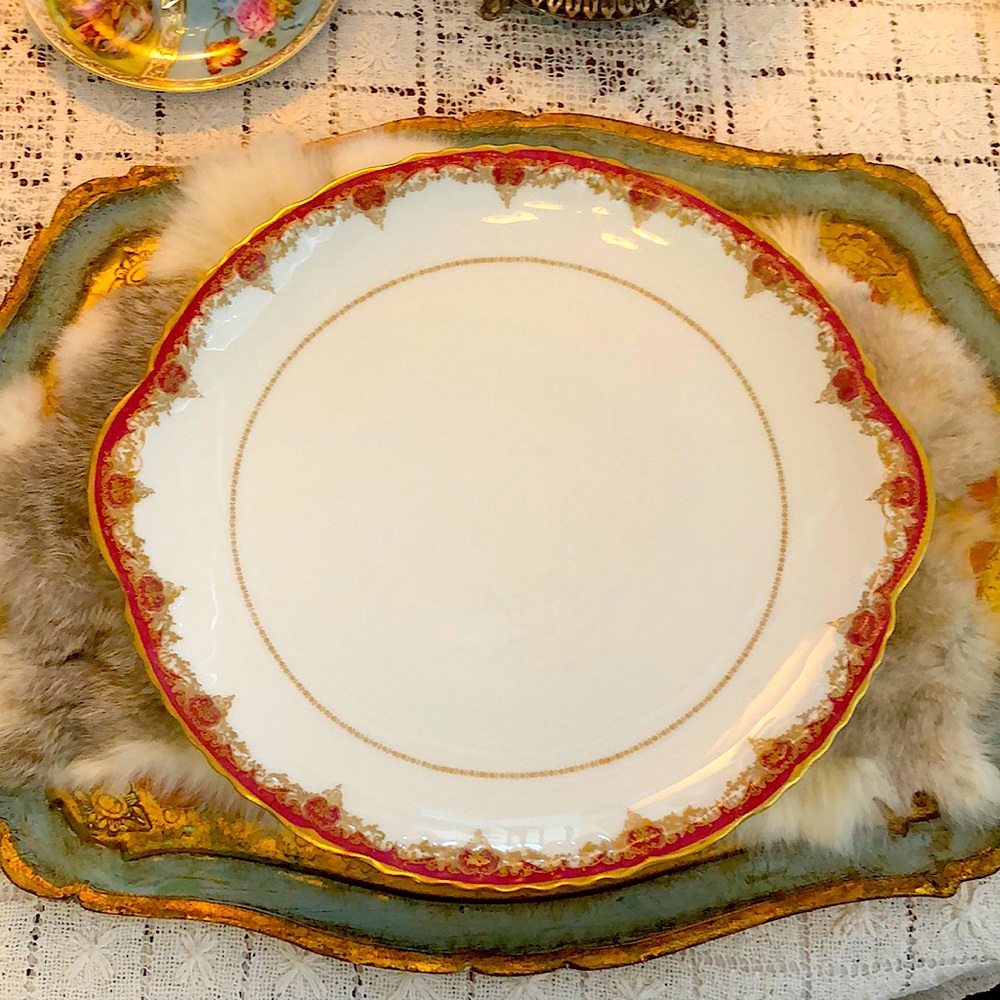 EUC - Vintage Theodore Haviland Limoges Platter